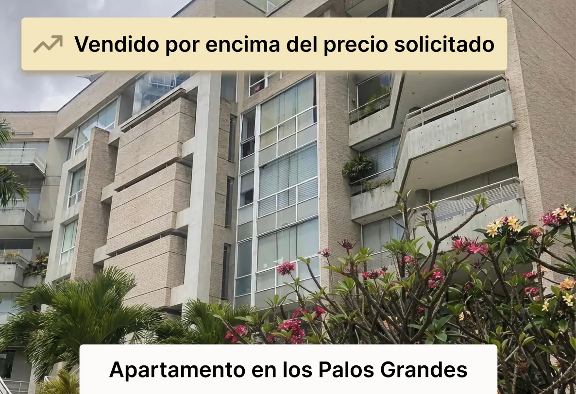 Apartamento en venta en los Palos Grandes